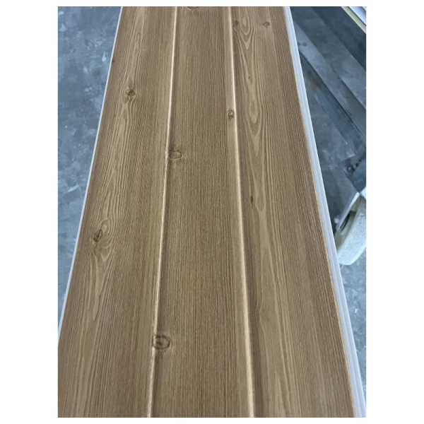 cappuccino color two groove PVC ceiling panel