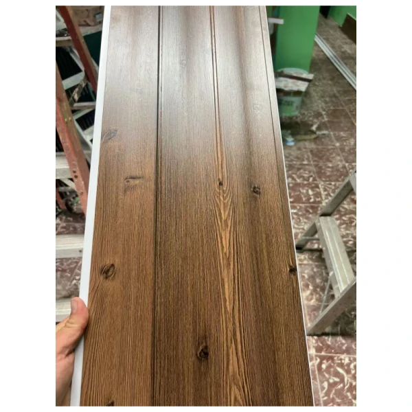 PVC ceiling panel teak film